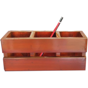Desk Organizer and Pen Holder Wooden