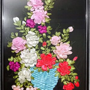 Handmade Unique Ribbon Walmate ( home decore), Double fame (Glass)