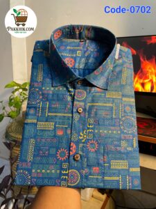Premium Arong Cotton Half Sleeve Shirt For Men