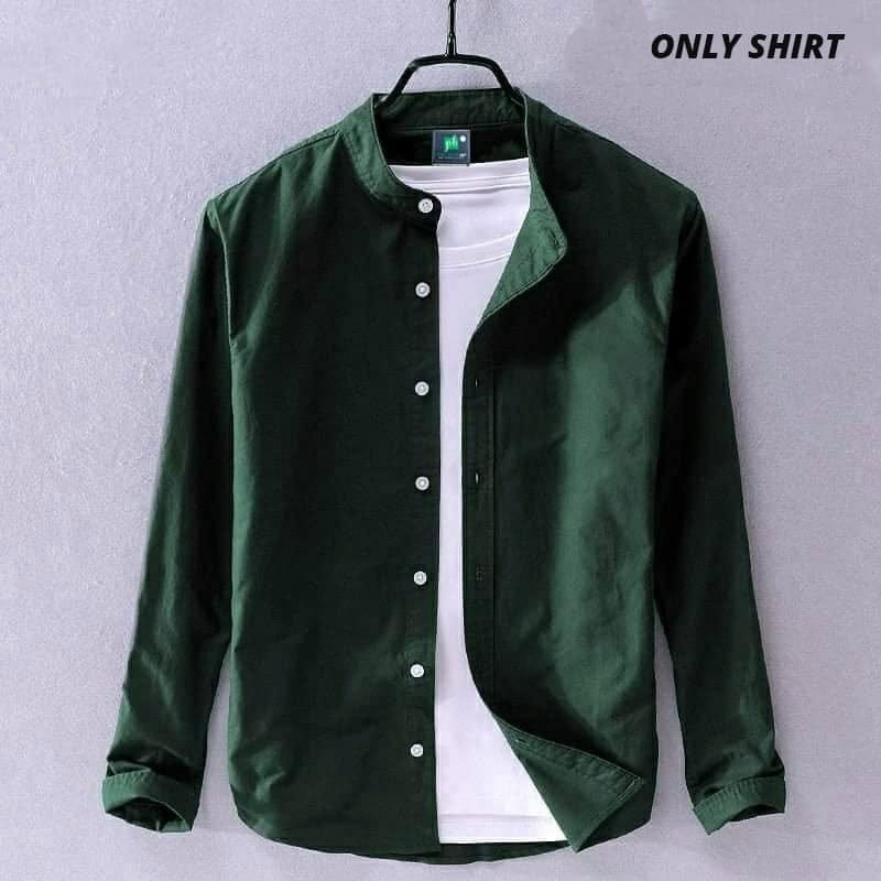 Premium Stylish Ban Colour Shirt - Image 4