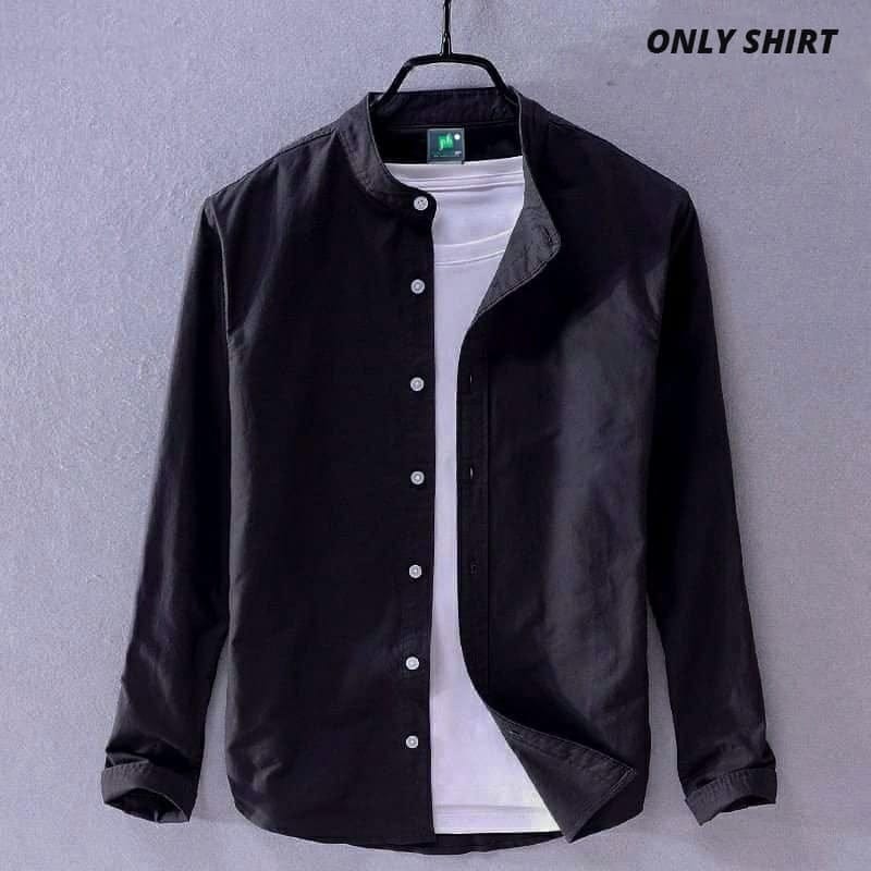 Premium Stylish Ban Colour Shirt - Image 2