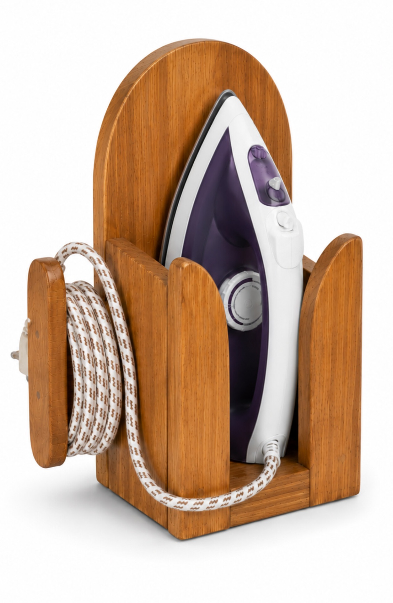 Premium Wooden Iron Stand